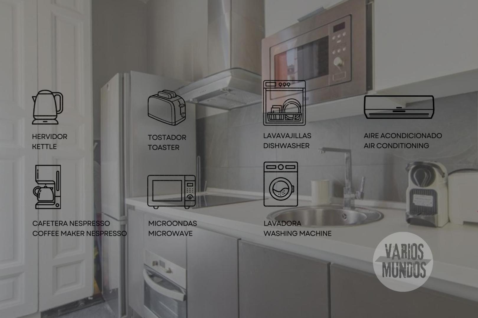 Great Apt Para 6Pax In The Heart Of Madrid Center 外观 照片
